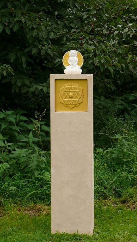 Stele mit Mondyantra ohne Buddha - ST Y 20